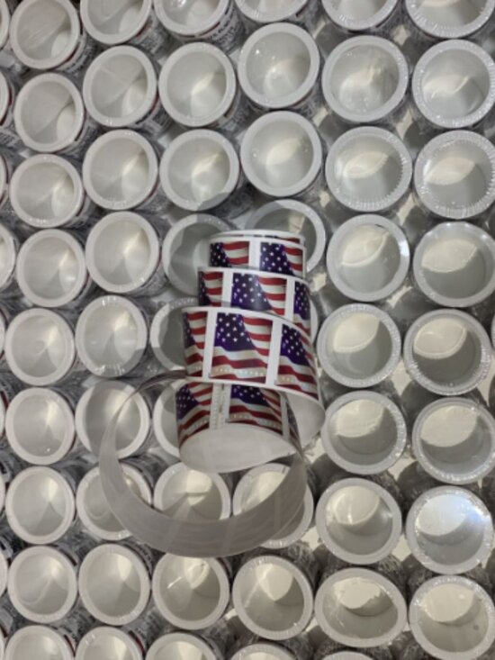 1000 usps forever stamps of 2019 Mail U.S.A. Flag Postage - Picture 1 of 2